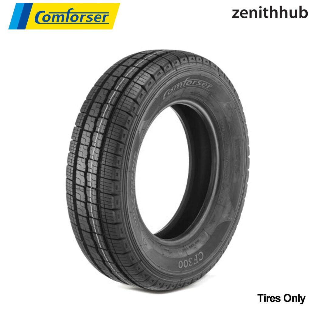 Pneu COMFORSER 195/75R16C 107/105R CF300 - Pneu Tout Temps Robuste Pour Véhicule Utilitaire