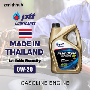 PTT Performa Super Synthetic - 0W20 - GAS - 4 Liters