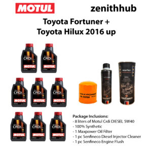 MOTUL DIY Oil Change Package Toyota Fortuner / Hilux  (2016 - 2025)