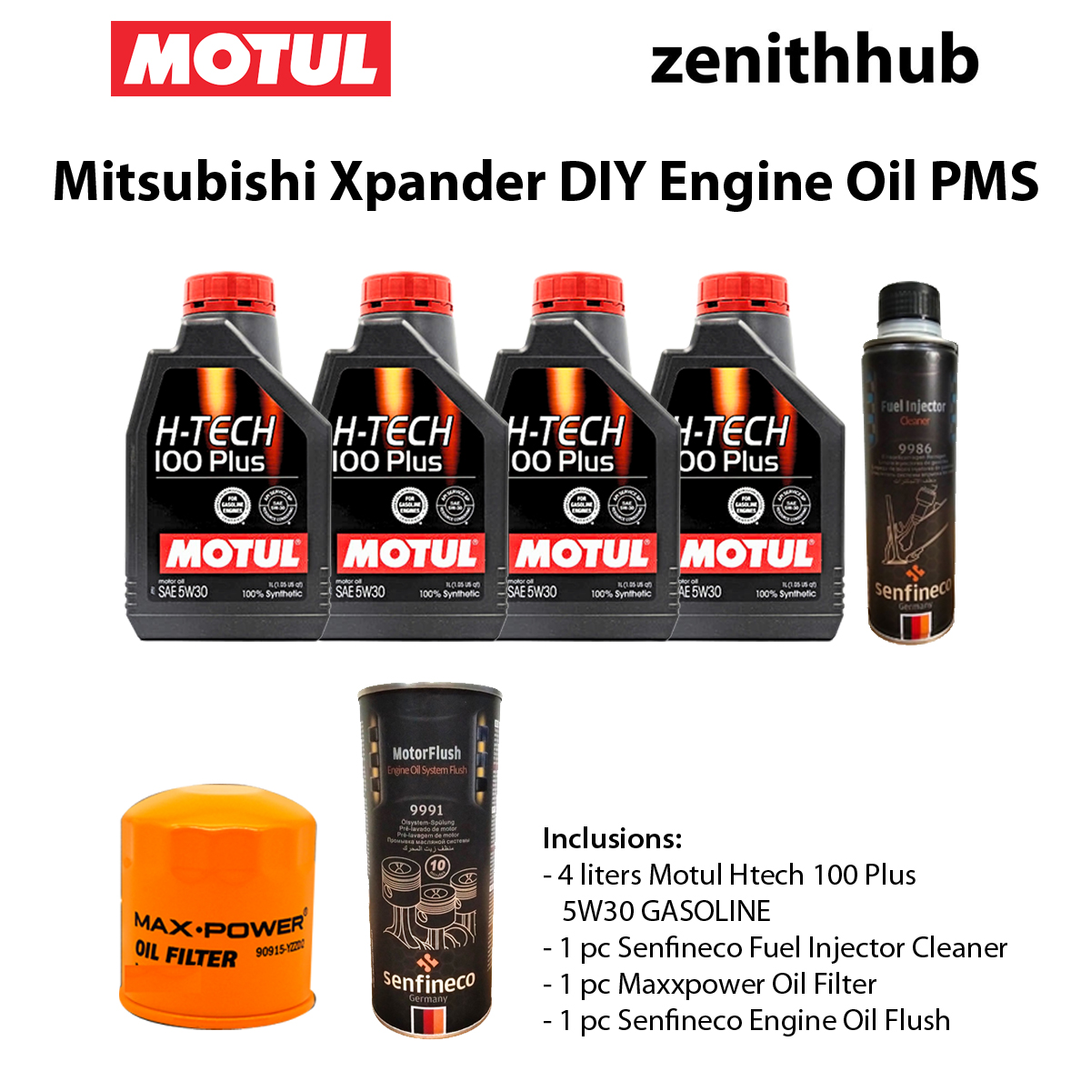 MOTUL DIY Oil Change Package Mitsubishi Xpander (All Models) - Image 3