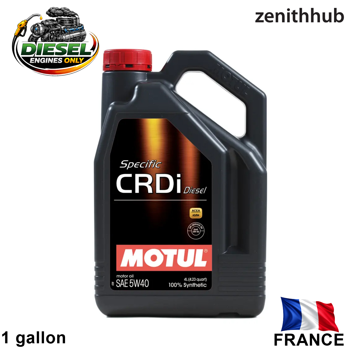 Motul Full Synthetic 5W-40 Crdi (Diesel) - Image 2