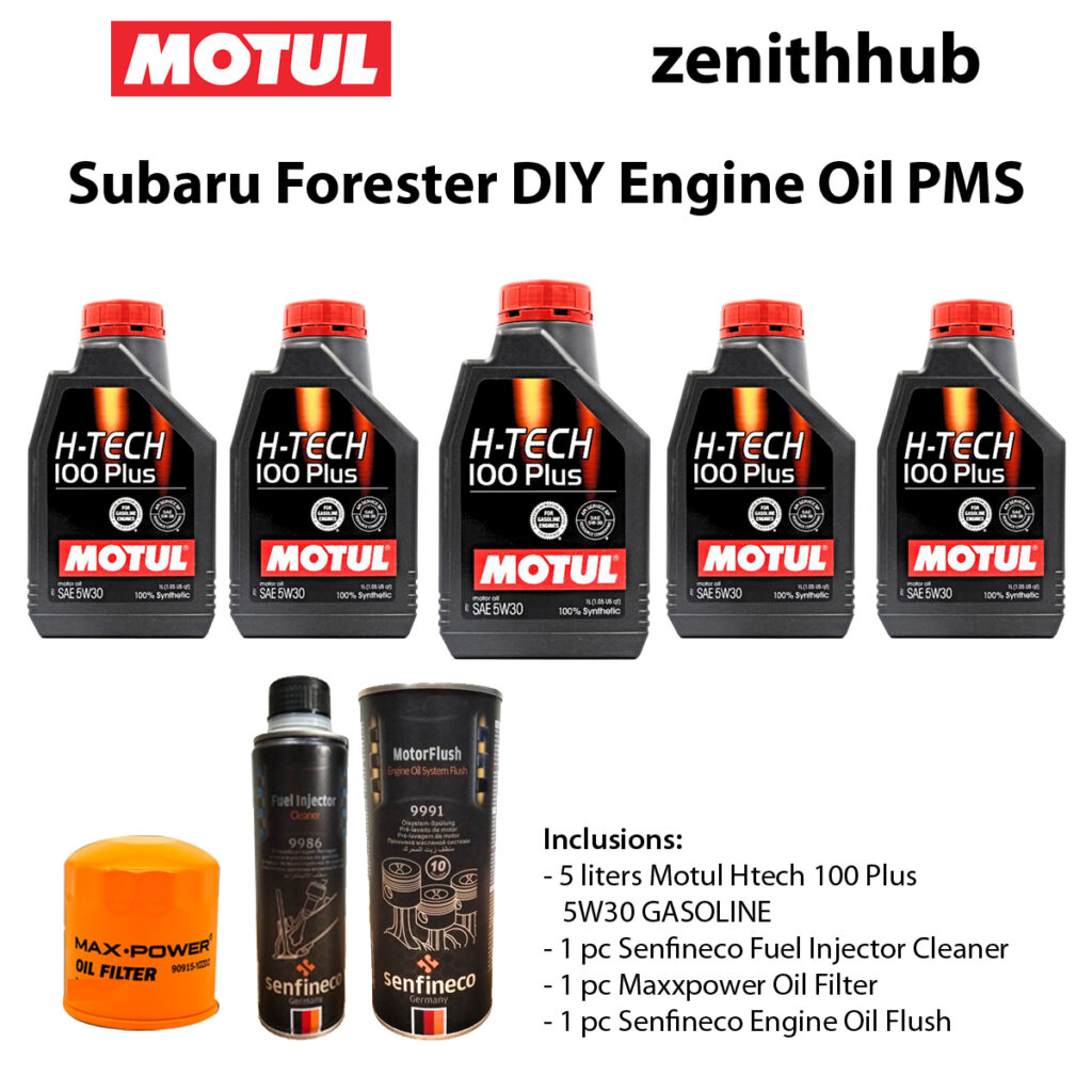 Subaru Forester Oil Type