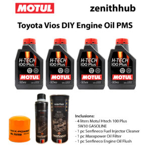 MOTUL DIY Oil Change Package Toyota Vios (All Models)