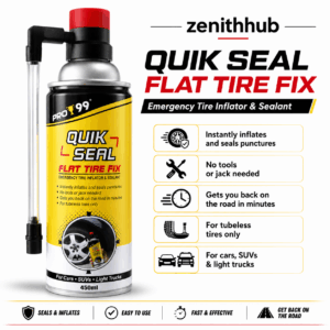 Pro-99 Quik Seal Tire Flat Tire Fix - 450 ml