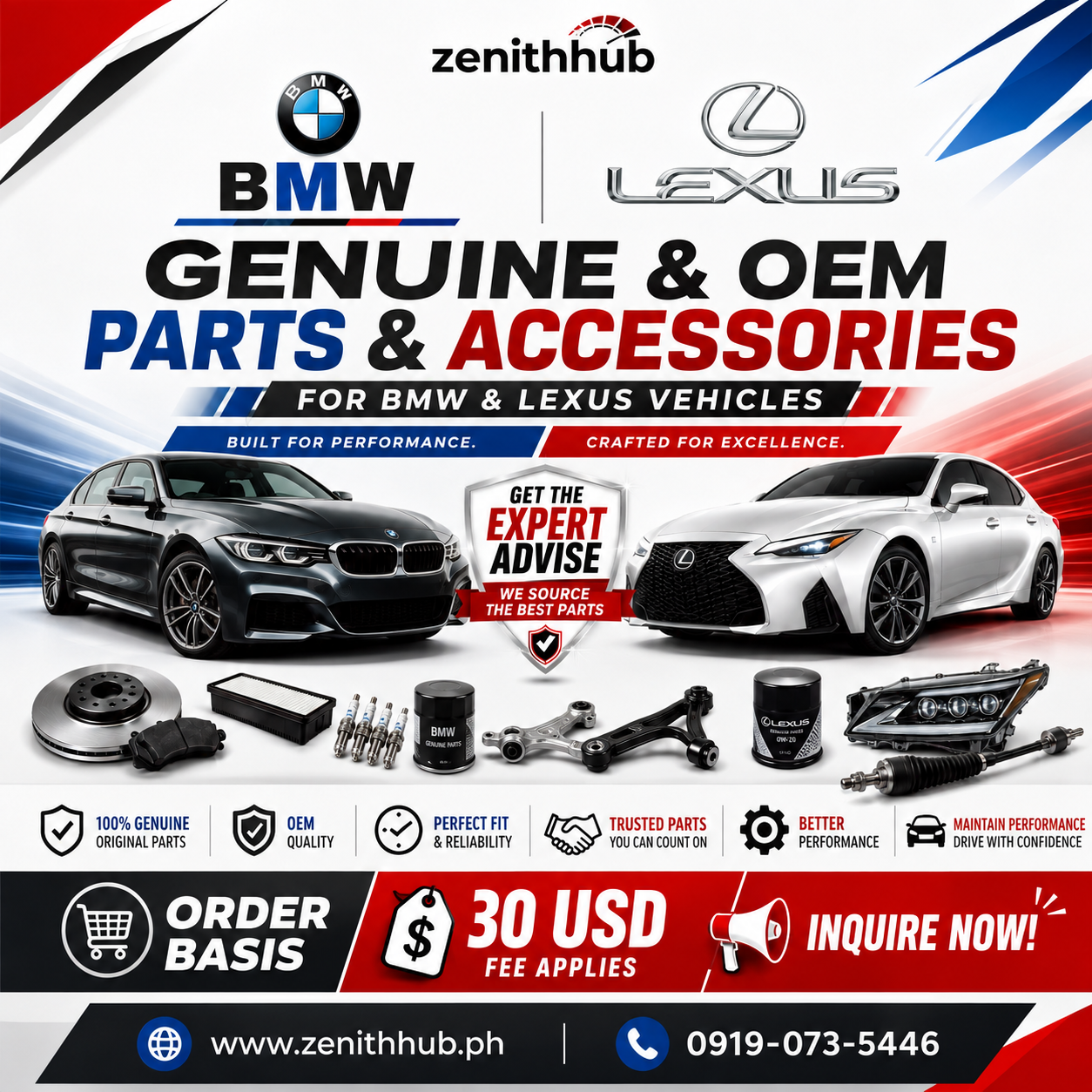 Parts Sourcing Consultation Fee